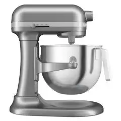 PLANETENMIXER KITCHENAID - Mod K6S Heavy Duty Metal Silver - Metallstruktur - 1 Rührschüssel aus Edelstahl: 6,6 Liter - Leistung: 375 W  - einphasiger Anschluss: 220-240 V - Produktmaße (B x T x H): 28,7 X 37,1 X 41,9