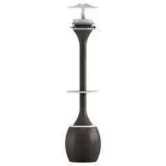 Sprühnebel Idrobase - Mod AURORA 25 B - Nebelkühlsystem - Ventilatorleistung 60 W - Basisstütze - Höhe 220 cm