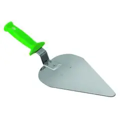 EDELSTAHLSCHAUFEL FÜR PIZZA (DREIECKIGE FORM) - MOD. AV4948 - Abmessung in cm: 15x25