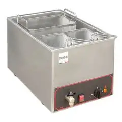 Elektro-Nudelkocher-Tischgerät - MOD DQ36MU - Füllvolumen: 25 Liter - Anschlusswert: 230 V - Produktmaße in cm (B x T x H): 34 x 54 x 28 - CE-Kennzeichnung