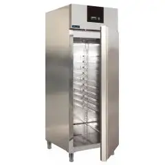Tiefkühlschrank - Edelstahl AISI 304 - für Eisdielen - Umluftkühlung - Mod CREAM995BT - Nutzvolumen: 852 Liter - 1 Tür - Temperaturberereich: -18º/-22ºC - Produktmaße (B x T x H): 74 x 104,65 x 210