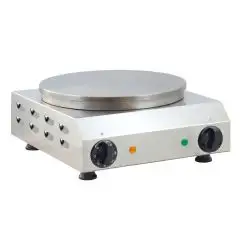 ELEKTRO - CRÊPES - MOD. ETR35G - KOCHFLÄCHE Ø 350 mm - STROMVERSORGUNG 230V/1/50-60Hz EINPHASEN - LEISTUNG W 2400 - CE-Norm