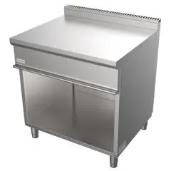 NEUTRALES KÜCHENELEMENT AUF OFFENEM UNTERBAU - Mod. G7LUPG2DC - Produktmaße in cm (BxTxH): 80 x 70 x 85 - EG-Norm