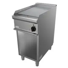 ELEKTRO-GRILLPLATTE - Mod. G7NUP1DCT - GERILLTE GRILLPLATTE - Leistung: 5,4 kW- Produktmaße in cm (BxTxH): 40 x 70 x 85 - EG-Norm