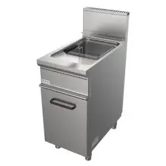 GAS-FRITTEUSE - LINIE EASY - Mod. G7JUM1V17 - 1 Frittierbecken: 17 Liter Öl - Leistung: 16,5 kW - Produktmaße in cm (BxTxH): 40 x 70 x 85 - EG-Norm
