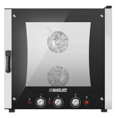 ELEKTRO KOMBI-BACKOFEN MIT HEISSLUFT UND DAMPF - Cod. EASY6E - GEEIGNET FÜR GASTRONOMIEBETRIEBE, BÄCKEREIEN UND KONDITOREIEN - Kapazität: 6 Bleche im Format 60x40 oder GN 1/1 - Leistung: 10,7 kW - Anschlusswerte: 230/400 V 50/60 Hz - max.Temperatur: 270°C