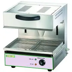 SALAMANDER - Mod EMH450S - EINPHASE - Leistung kW 2,8 - Abmessungen der Grillfläche in cm B43 x T33