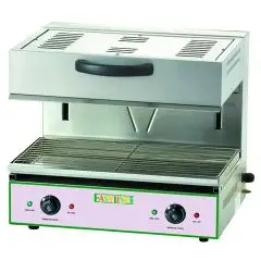 SALAMANDER - Mod EMH800S - DREIPHASIG - Leistung kW 5,6 - Abmessungen der Grillfläche in cm L79 x T33