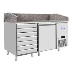 Atosa EPF3490GR Edelstahl-K&uuml;hlpizzatheke