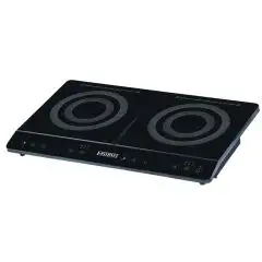 INDUKTIONSKOCHFELD - Mod ET350G - Glaskeramik-Kochfeld - Einphasige Versorgung 230V/1N/50Hz - Leistung kW 1,8 + kW 1,7