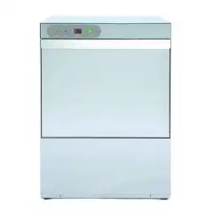 Geschirrspülmaschine - professionelle Ausführung - Edelstahl AISI 304 - Mod EVA50SP - max Einschubhöhe cm 35,5 - Korbmaße (B x T): 50 x 50 cm - Spüldauer 60-120-180-240-600" - Klarspüler- und Reinigungsmittelspender - Produktmaße in cm (B x T x H): 57,5 x