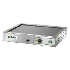 ELEKTRO - GRILLPLATTE - TISCHGERÄT - Mod FRY2VCE - Glaskeramikplatte - Glattfläche - LEISTUNG 1,7 kW - Kochfläche cm B 60 x T 40 - Einphasen-Stromversorgung