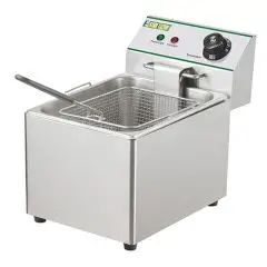 ELEKTRO-TISCHFRITTEUSE - Mod FY8L - BECKENKAPAZITÄT 8 LITER ÖL - Einphasige Stromversorgung