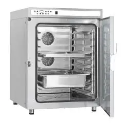 WARMHALTE- UND REGENERIERGERÄT - MOD. GR1011E - ELEKTRONISCHES MODELL - KAPAZITÄT: 10 GN 1/1 ; 10 (60X40) - DREIPHASIGER ANSCHLUSS: V 400/3/50 Hz - LEISTUNG: 12600 W - PRODUKTMASSE IN CM (B x T x H): 82 X 75 X 111 - Gewicht: 128 kg