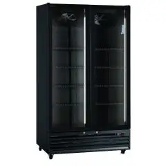 Kühlvitrine für getränke mit einer Kapazität von 879 Litern und einer Temperatur von 0 bis +10 °C Klimaitalia ICOOL 110 BLACK