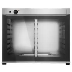 GÄRSCHRANK - MOD LM16T64 - Kapazität für 16 Bleche von 60x40 cm oder GN 1/1 von 53x32,5 cm - Leistung 2 kW - Stromversorgung 230 V 50/60 Hz - Außenabmessungen cm B 99,5 x T 81,1 x 83 H - CE-Norm-konform