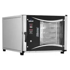 ELEKTRO KOMBI-BACKOFEN MIT HEISSLUFT UND DAMPF, TOUCH-BEDIENUNG - Cod. MISTRAL 5TTR M14 - GEEIGNET FÜR BÄCKEREIEN UND KONDITOREIEN - UMLUFT - Ofenkapazität: 5 Bleche in den Formaten 40 x 60 cm oder 46 x 66 cm - Leistung: 9 kW - dreiphasiger Anschluss: 400