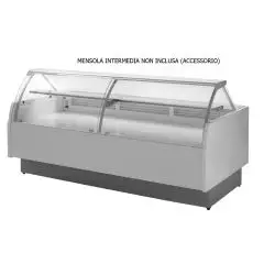 Lebensmittel-Kühltheke - Mod MR 9.5 VC W - Belüftet - Temperatur von +2 bis +5°C - Ausstellungsfläche: 90 cm