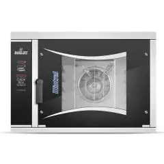 GAS KOMBI-BACKOFEN MIT HEISSLUFT UND DAMPF, TOUCH-BEDIENUNG - Cod. MISTRAL 6TTR M14 - GEEIGNET FÜR BÄCKEREIEN UND KONDITOREIEN - UMLUFT - Ofenkapazität: 6 Bleche in den Formaten 60 x 40 cm oder 66 x 46 cm - Leistung: 8.600 kcal/h - AUTOMATISCHES WASCHSYST