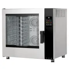 Gas kombi-backofen mit heissluft und dampf für Gastronomie, Bäckerei und Konditorei 7 Bleche Allforfood NMTG7L