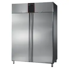 Kühlschrank aus Edelstahl Gastronorm Tecnodom AF14PKPLUSMTN