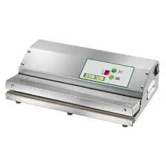 VAKUUMVERPACKUNGSMASCHINE MIT EXTERNEM ABSAUGEN - Mod SBP 400 - Schweißstab 400 mm