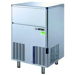 EISBEREITER FÜR HOHLEISWÜRFEL - Mod SEI100 - BEHÄLTERKAPAZITÄT 30 kg - PRODUKTION MIT LUFTGEKÜHLTEM MOTOR BIS ZU 100 kg/24 h - PRODUKTION MIT WASSERGEKÜHLTEM MOTOR BIS ZU 100 kg/24 h - Abmessungen cm B 67 x T 59,5 x H 89,2/98,4