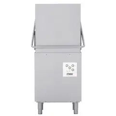 MECHANISCHE GESCHIRRSPÜLMASCHINE AUS EDELSTAHL - MOD U110N PS - MIT LAUGENPUMPE - DREIPHASIGE STROMVERSORGUNG - MAXIMALER NUTZHÖHE DURCHGANG 43 cm - QUADRATISCHER KORB 50x50 cm - ZYKLUS (Sek.) 90/120 - Produktmaße (BxTxH) cm 64 x 74 x 150