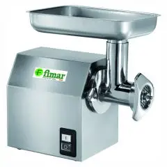 FLEISCHWOLF, PROFESSIONELLE AUSFÜHRUNG 12/C - (herausnehmbare Schneidegruppe) - Schneidegruppe aus Edelstahl - Leistung hp 1 - 750W 230/400V Dreiphasig - Stundenleistung Kg/h 100-160 - CE-Kennzeichnung