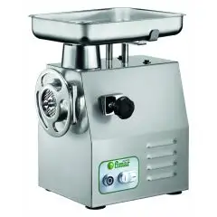 FLEISCHWOLF, PROFESSIONELLE AUSFÜHRUNG 22 RGE (herausnehmbare Schneidegruppe) - Edelstahl-Mahlgruppe - Leistung 1,5 PS - 1100W 230V Einphasen - Stundenproduktion Kg/h 200-300