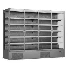 Wandkühlregal mit kapazität Lt 2585 und temperaturen von -1 bis +5 °C Klimaitalia NOVI 250
