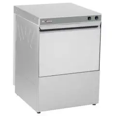 MECHANISCHER GESCHIRRSPÜLER AUS EDELSTAHL AISI 304 - MOD. WRLV50MPS - MIT ABLASSPUMPE - EINPHASIGE STROMVERSORGUNG - NÜTZLICHER DURCHGANG MAXIMALE HÖHE cm 32,5 - QUADRATISCHER KORB cm 50x50 - ZYKLUS (Sek.) 120 - HYDRAULISCHER KLARSPÜLERSPENDER - PRODUKTMA