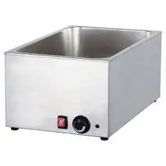 ELEKTRISCHE BAIN-MARIE-MASCHINE &ndash; Mod. 8700 - N. 1 TANK x GN 1/1 - Abmessungen cm L 62,2 x D 37 x H 26,2 - CE-Standard