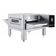 DURCHLAUFOFEN-GAS - Mod. C/65 GAS - modular und stapelbar - Edelstahl - Backkammermaße in cm (BxTxH): 65 x 100 x 10  - Leistung: 22,6 Kw - CE Norm