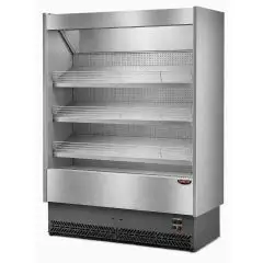 WANDK&Uuml;HLREGAL - MOD. VULCANO 80 INOX F/V - F&Uuml;R OBST UND GEM&Uuml;SE - UMLUFTK&Uuml;HLUNG - TEMPERATURBEREICH: &deg;C +6/+8 - SELF SERVICE - NICHT KANALBAUF&Auml;HIG - CE ZEICHEN
