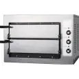 ELEKTRO - PIZZAÖFEN - Mod. MINI - MANUELLE Schalttafel - EINPHASIG / DREIPHASIG - 2 Backkammern - Innenmaße (BxTxH) in cm 50 x 50 x 11 - Leistung 6 kW - CE-Kennzeichnung