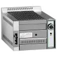 LAVASTEINGRILL B - auf Erdgas (Methan) eingestellt - Mod. B 50 - Grillrost aus matt lackiertem Gusseisen - Leistung 8, 5 kW - Methan/LPG - Anschluss - Abmessungen in cm (BxTxH): 49 x 70 x 38 - CE-Kennzeichnung