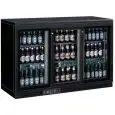 KÜHLVITRINE AUS LACKIERTEM BLECH UND ALUMINIUM - FÜR GETRÄNKE - Mod. G-BC3PS - UMLUFTKÜHLUNG - KAPAZITÄT: 335 LITER - 3 SCHIEBETÜREN AUS GLAS - TEMPERATUR: +2°/+8°C - Abmessungen in cm (B x T x H): 135 X 53,5 X 92 - EG-NORM