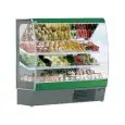 WANDKÜHLREGAL - MOD. LIDO FV - FÜR OBST UND GEMÜSE - UMLUFTKÜHLUNG - TEMPERATURBEREICH: °C +6/+8 - SELF SERVICE - KANALISIERBAR - CE ZEICHEN