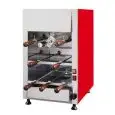 Elektro-Churrascogrill - Mod. CHURRASCO/CM8E - unabhängiger Motor je Schwert - 8 Schwerte - Länge: 50 cm - 3 Ebenen - Leistung: 4,08 Kw - Anschlusswert:  Dreiphasenwechselstrom- Produktmaße (B x T x H): 45,5 x 57,5 x 77,4 - CE-Norm