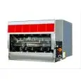 Hähnchengrill - Gas- mit Drehsystem - Mod. BETA126/P - Kapazität: 126 Hähnchen - 2 Antriebsmotore - 12+6  Spieße - Spießlänge: 111,5 cm - Leistung: 32 kW - Einphasenwechselstrom - Verbrauch von LPG/Flüssiggas: 2,50 Kg/h - Produktmaße (B x T x H): 142 x 98