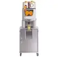 AUTOMATISCHE ZITRUSPRESSEN SELF SERVICE - EDELSTAHL - Mod. SEL SERVICE - AUTOMATISCHE ZUFUHR - LEISTUNG: 20/25 Zitrusfrüchte/ Min. - MAXIMALER FRUCHTDURCHMESSER BIS ZU Ø 85 mm - CE-NORM