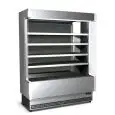 WANDKÜHLREGAL - MOD. VULCANO 60 INOX - UMLUFTKÜHLUNG - TEMPERATURBEREICH: °C +3/+5 - SELF SERVICE - NICHT KANALBAUFÄHIG - CE ZEICHEN