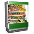 WANDKÜHLREGAL - MOD. VULCANO 80 LACKIERT F/V - FÜR OBST UND GEMÜSE - UMLUFTKÜHLUNG - TEMPERATURBEREICH: °C +6/+8 - SELF SERVICE - NICHT KANALBAUFÄHIG - CE ZEICHEN