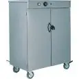 TELLERWÄRMESCHRANK - MOD. MS - Ausführung in Edelstahl AISI 304 - einstellbare TEMPERATUR:  30°/90°C - 1 Zwischenboden - Stromversorgung V230 50/60 Hz