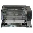 Holzgrill - Drehspieß - Einbaugerät - CAMINO - Mod. CAMINO48/P - Kapazität: 48 Hähnchen - 2 Antriebsmotore - Inox Drehsysteme - 8+4 Spieße mit Gabel - Spießlänge: 76 cm - Produktmaße (B x T x H): 102 x 60,5 x 78 - CE-Norm
