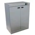 Tellerwärmer - 2 Flügeltüren - MOD TQ231 - Anschlusswert: 230 V - Leistungsaufnahme: 1500 W - Kapazität: 120 Teller - Produktmaße in cm (B x T x H): 70 x 41 x 90 - CE-Kennzeichnung