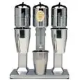 Standmixer für Frappés MOD. GM3138M - 3 x 0,800 Liter Behälter aus Edelstahl - Geschwindigkeit: 18000 U/Min- Leistung: 450 W - einphasiger Anschluss 230V 50/60 Hz - CE Kennzeichnung