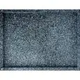 EMAILLIERTES BLECH AUS EDELSTAHL -Abmessungen in mm (BxTxH): 600 x 400 x 20 - GRANIT-EMAILLIERT BESCHICHTET
