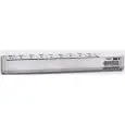 KÜHLVITRINE  FÜR ZUTATEN AUS EDELSTAHL - STATISCHE KÜHLUNG - MOD. VR3SV - GN 1/3 (cm 32,5x17,6) - OHNE SCHEIBEN - TEMPERATUR  0/+10  °C -CE-Kennzeichnung